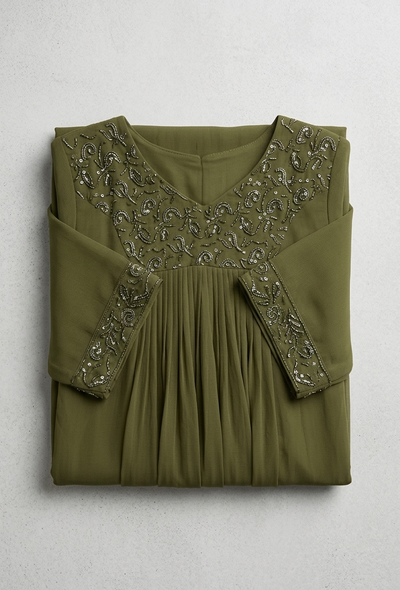 Georgette Women's Kurti – Stylish & Elegant