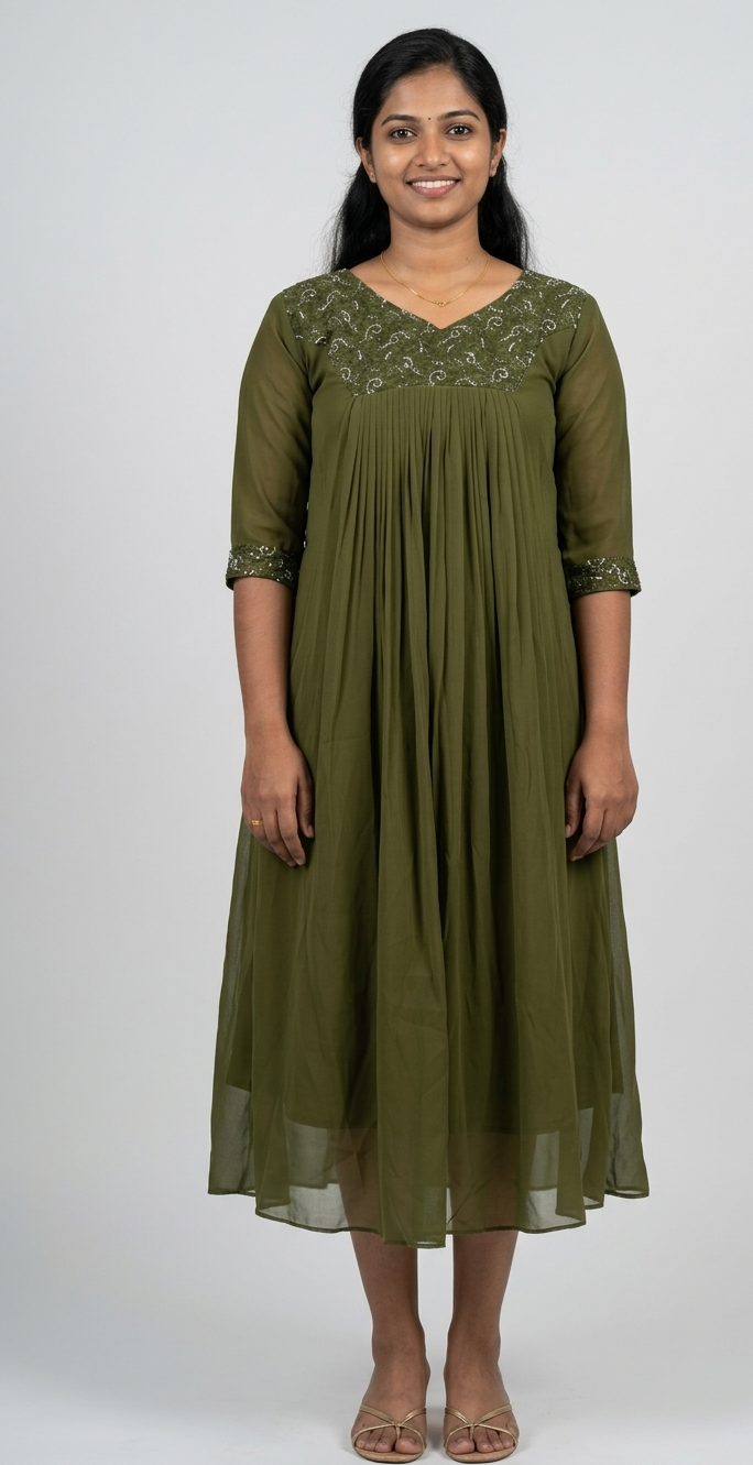 Georgette Women's Kurti – Stylish & Elegant