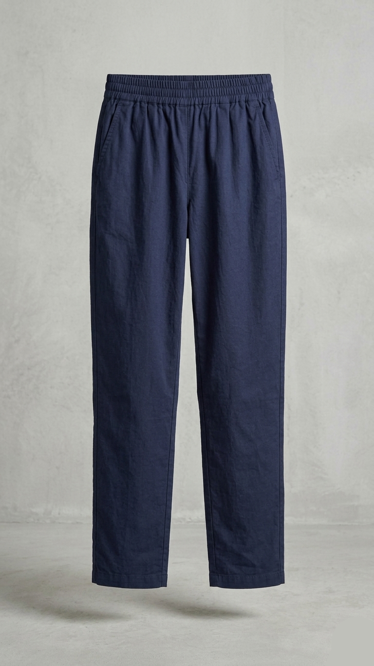 Women’s Straight Fit Cotton Pants – Comfortable Daily Wear