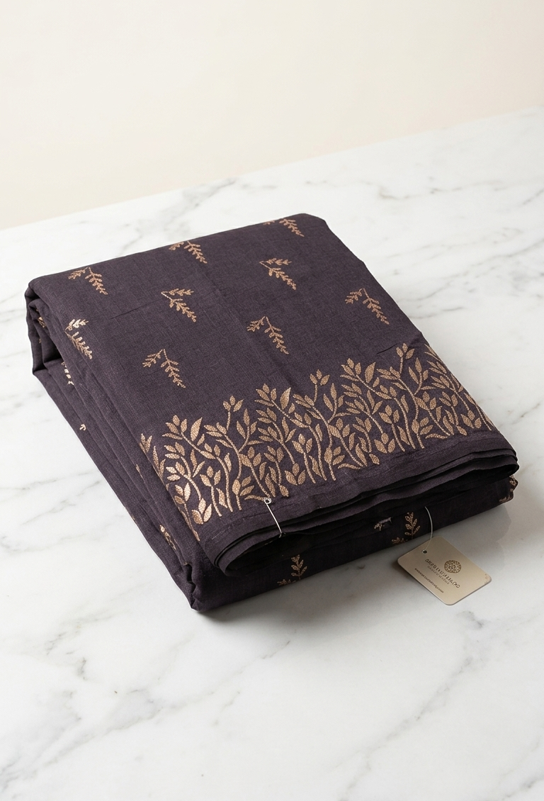 Vichithra Silks Saree – Synthetic Fabric (Without Blouse Piece)