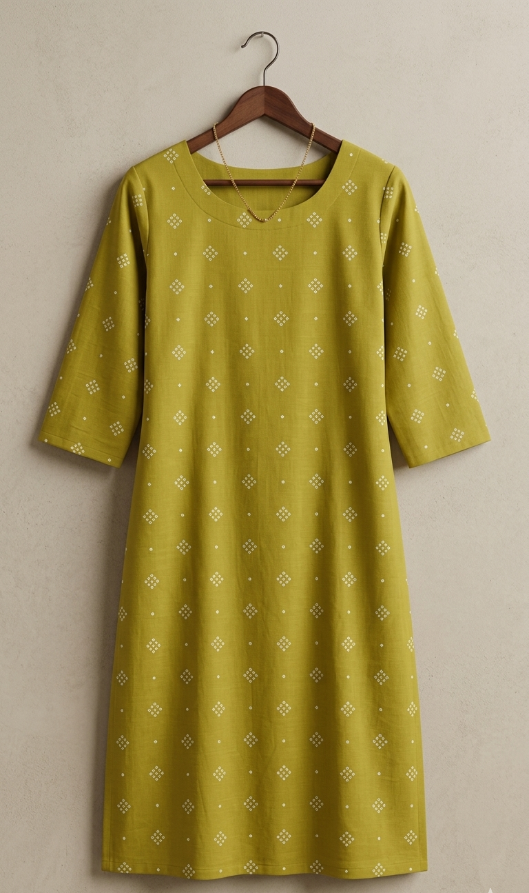 Cotton Kurti for Women – Comfortable Ethnic Wear with Stylish Back Design