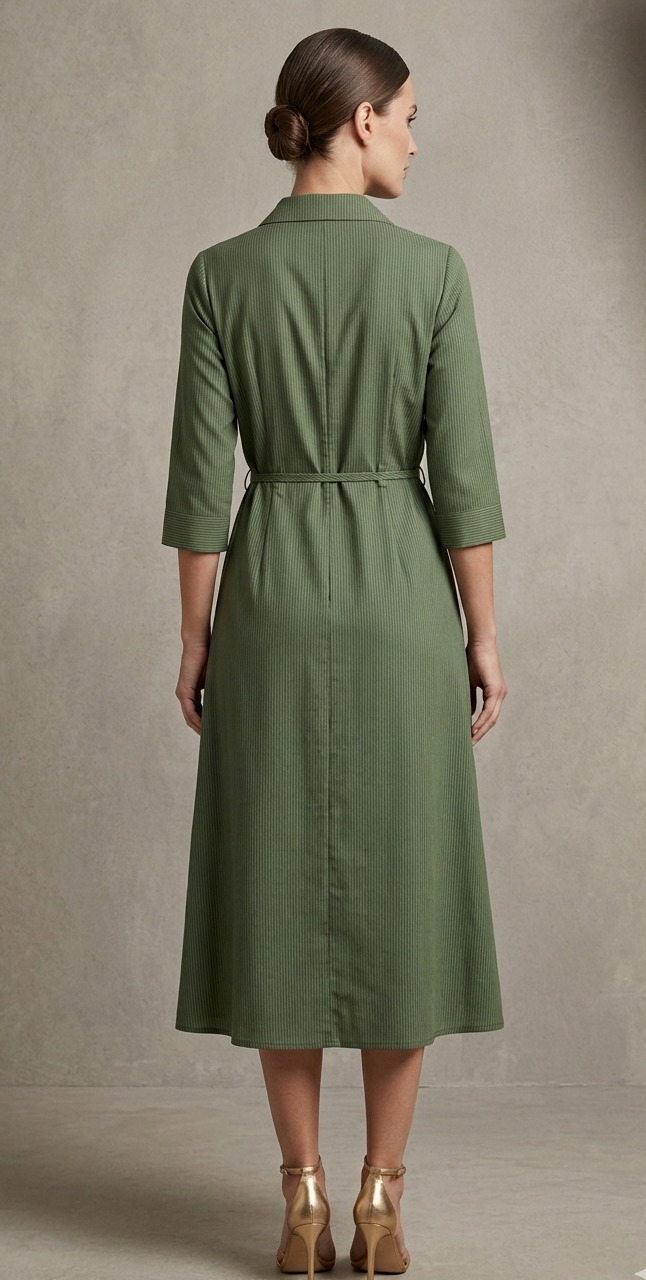 Korean Western Wear Dress – Soft Tissue Fabric Stylish Outfit for Women